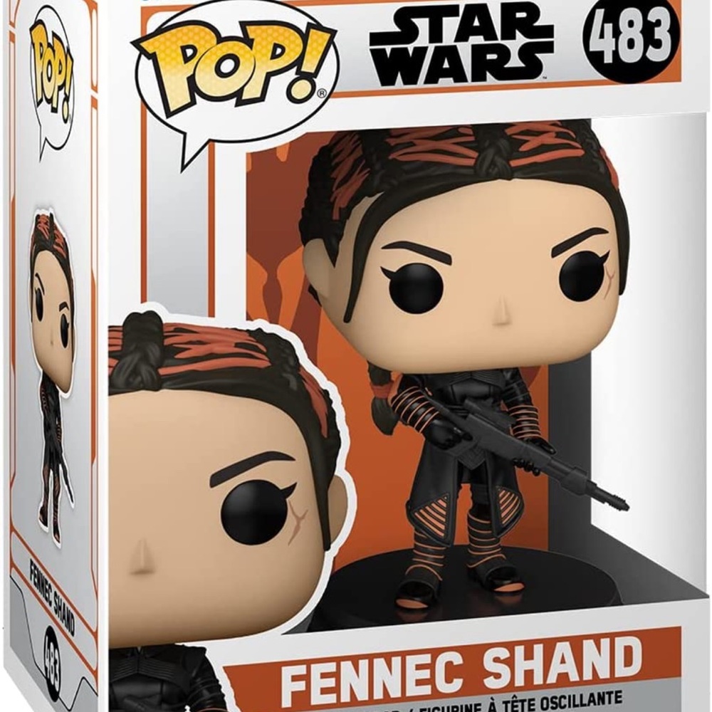New Funko Pop! Star Wars: The Mandalorian - Fennec Shand Vinyl Bobblehead #483 - Picture 3 of 13
